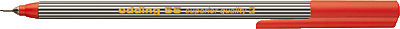 Edding 55 Fineliner/4-55002 rot