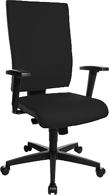 Topstar Drehstuhl Lightstar 20/LS200TG20 102-122 cm schwarz