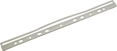 Helit Prospektschiene M-Clip/H2512005 A4 weiß