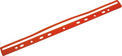 Helit Prospektschiene M-Clip/H2512025 rot