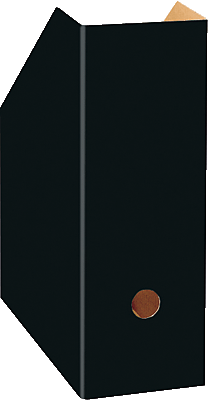 Landre Stehsammler/350000012 10,5x26x31cm schwarz Karton