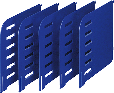 styrorac Trennwände/280-3015.35 TxH 231x240mm blau Kunststoff Inh.5