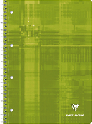 Clairefontaine Collegblock/8256C DIN A4 sortiert  liniert  90 g/qm Inh.5