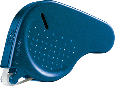 Herma Kleberoller/1013 15mx8mm blau festklebend