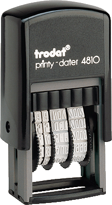 Trodat Datumstempel Printy 4810 schwarz