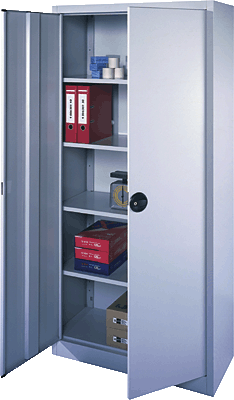 C+P Büroschrank/1220-50 H195xB94xT40 cm lichtgrau
