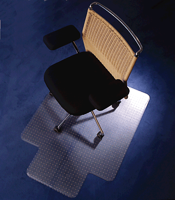 Floortex Vinyl-Bodenmatte Teppichböden/31341525LV 115 x 134 cm transparent