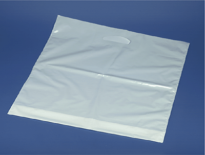 Papstar Tragetaschen /12353 50X45X5cm weiß LDPE Inh.100