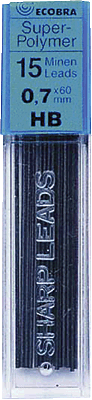 Ecobra Feinminen 0,7mm HB/837702