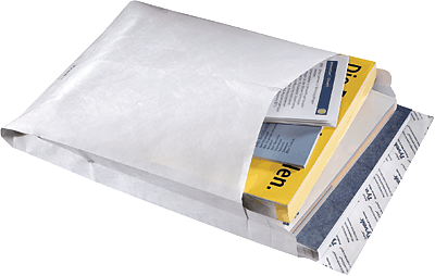 Faltentasche Tyvek HK/11841 C4 weiß 38 mm 70 g/qm Inh.100