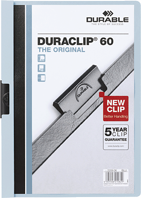 Durable Klemmmappe/2209-06 DIN A4 blau