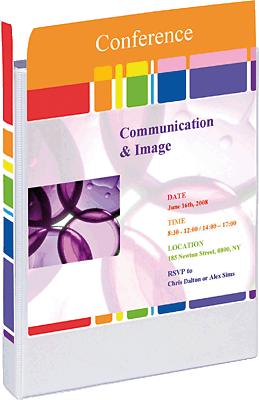 Exacompta Präsentationsringbuch KreaCover/51941E 320x265 mm weiß 38 mm 20 mm