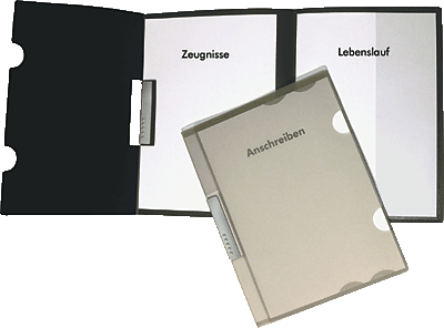 Dataplus Bewerbungsmappe/26041-086 DIN A4 transparent