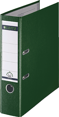 Leitz Kunststoffordner 180/1010-50-55 285x318mm für:A4 grün