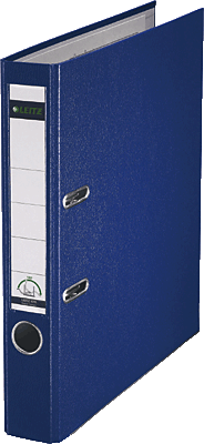 Leitz Kunststoffordner schmal 180/1015-50-35 285x318mm für:A4 blau