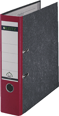 Leitz Ordner Standard A4 180/1080-50-25 285x318mm rot