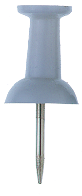 Alco Pin-Wand-Nadeln/66010 weiß Inh.20