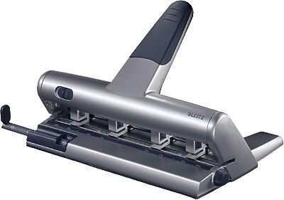 LEITZ Mehrfachlocher AKTO 5114/5114-00-84 silber