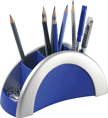 Durable Stifteköcher/7720-23 blau/silber