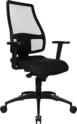 Topstar Bandscheibendrehstuhl Syncro Net/SN10HW50 108-122 schwarz