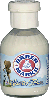 Bären Marke Kaffeesahne/54403 Inh.162 ml