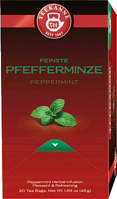Teekanne Pfefferminz Tee/6249 Pfefferminze frisch und wohltuend Inh.20