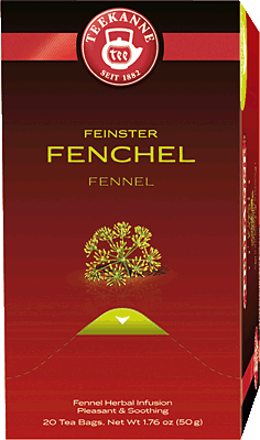 Teekanne Feinster Fenchel Tee/6409 wohltuend sanft Inh.20