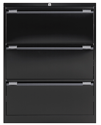 Bisley Hängeregistraturschrank/DF3833 H1016xB800xT622 mm schwarz