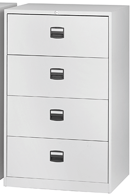 Light Hängergistraturschrank/CDF4FF445 H1321xB800xT622 mm lichtgrau