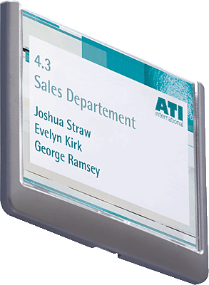 Durable Türschild CLICK SIGN/4861-37 149 x 105,5 mm graphit