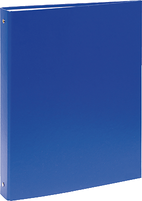 Brause Ringbuch/51372E DIN A4 blau