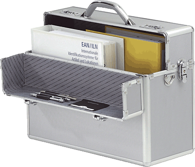 Alumaxx Alu-Pilotenkoffer/45100 ca. 47 x 36,5 x 20 cm silber Aluminium 3200 g