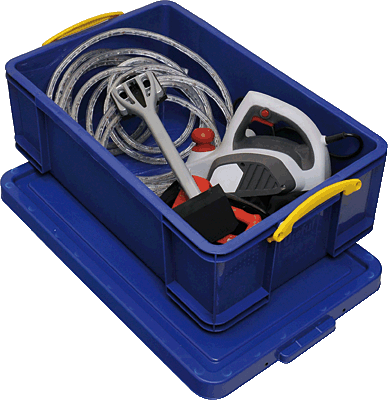 Really Usefull Box Aufbewahrungsbox/50B B440xH230xT710 mm blau Inh.50l