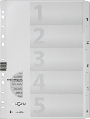 Pagna Register/31003-08 weiß 1-5