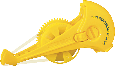 Tesa Nachfüllkassette für Kleberoller, ablösbar/59210-00005-05 14mx8,4mm