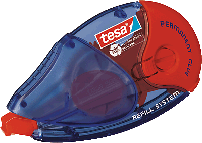 Tesa Kleberoller festklebend, nachfüllbar/59100-00005-05 14mx8,4mm