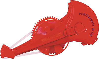 Tesa Nachfüllkassette für Kleberoller, festklebend/59110-00005-05 14mx8,4mm
