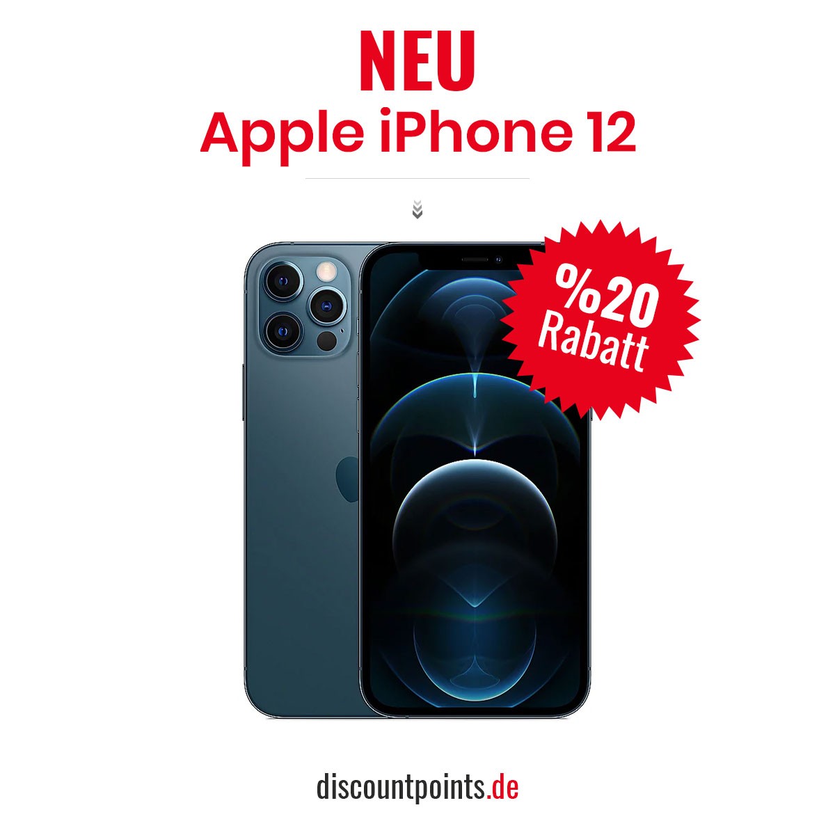 Apple iPhone 12 Pro 512 GB Pazifikblau