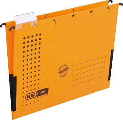 Elba Hängetaschen chic/85803GB A4 gelb Karton (RC) 230 g/m² Inh.5