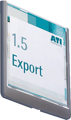 Durable Türschild CLICK SIGN/4862-37 149 x 148,5 mm graphit