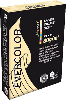 Clairefontaine Forever Evercolor Pastell Elfenbein DIN A4/40259C 80 g/qm Inh.500