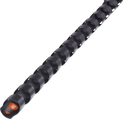 GBC Plastikbinderücken ProComb/4400323 A4 schwarz 10 mm 60 Blatt Inh.100
