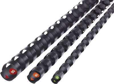 GBC Plastikbinderücken ProComb/4400320 A4  weiß 6 mm 25 Blatt Inh.100