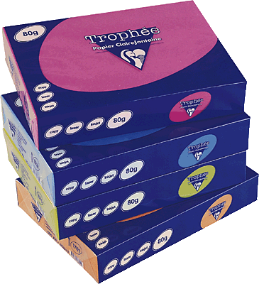Clairefontaine Trophee Papier/1019C A4 tannengrün/160 g Inh.250