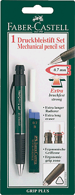 Faber-Castell Druckbleistift GRIP PLUS Set/130997