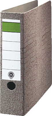 herlitz Archivordner/80027626 braun Rückenbreite 75 mm