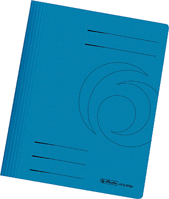Herlitz Schnellhefter/10902492 blau 240 g/qm
