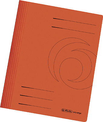 Herlitz Schnellhefter/10902518 orange 240 g/qm