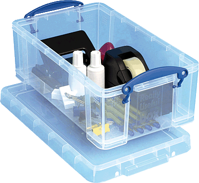 Really Useful Products Box/5C 200x125x340 mm transparent PP Inh.5 Liter