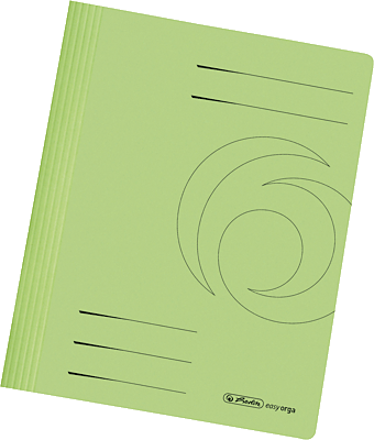 Herlitz Schnellhefter/10902526 grün 240 g/qm